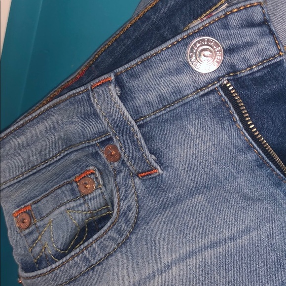 True religion light wash jeans - Picture 4 of 6